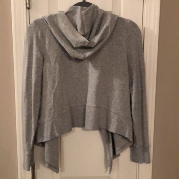 Adorable Calia Athletic Grey Hooded Cardigan Small Excellent Condition - Picture 5 of 6